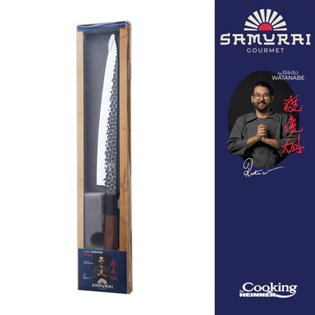 CUTIT SASHIMI 24 CM,  RIKITO WATANABE, COOKING BY HEINNER