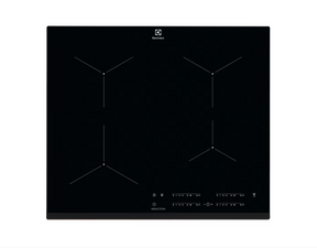 Plita incorporabila Electrolux EIT61443B, Inductie, 4 zone de gatit, Touch control, 60 cm, Sticla neagra