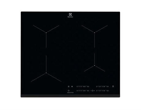 Plita incorporabila Electrolux EIT61443B, Inductie, 4 zone de gatit, Touch control, 60 cm, Sticla neagra