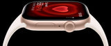 Apple Watch Series 11 GPS + Cellular 42mm Rose Gold Aluminium Case with Light Blush Sport Band - M/L