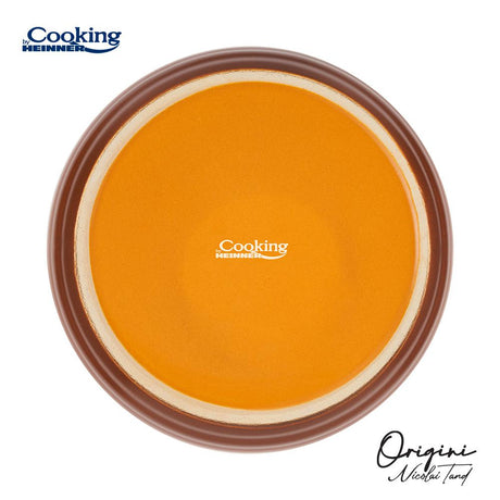OALA CERAMICA CU CAPAC,  17x18 CM, 4.5 L, NICOLAI TAND, ORIGINI, COOKING BY HEINNER