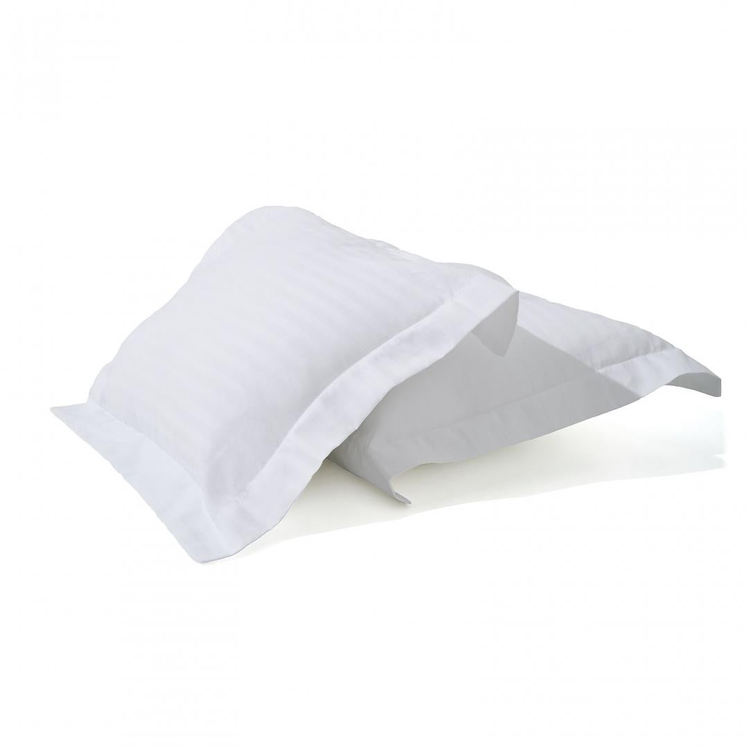 SET 2 FETE PERNA BUMBAC DAMASC, 70X70 CM