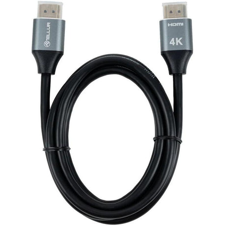 Cablu Tellur High Speed HDMI 2.0 4k, viteza 18Gbps, plug-plug, tata- tata, lungime cablu 5m, negru