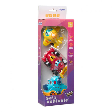 SET 3 VEHICULE ACTIONATE PRIN INERTIE