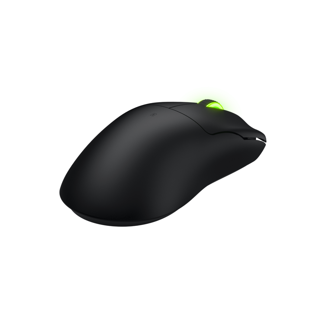 Mouse gaming wireless Hator Pulsar 3 ULTRA 8K+4K, polling rate pana la 8000Hz, senzor Optical PixArt PAW 3950, rezolutie maxima 30000 DPI, switch HATOR® Optical 100M, side switch Kailh 3M, durata de viata baterie in wireless mode pana la 180 de ore, negru