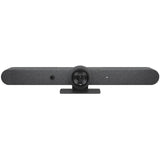 Sistem videoconferinta Logitech Rally Bar, Ultra-HD 4K, zoom optic 5x, microfoane beamforming, certificata Zoom & Microsoft Teams, Graphite
