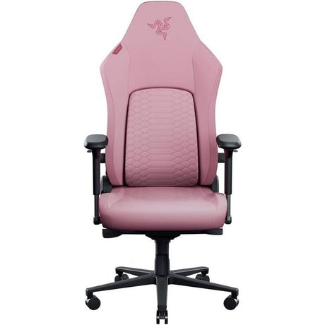 Scaun Razer Iskur V2 X NewGen, tip spuma spumă turnată PU, suport lombar integrat, tetieră reglabilă, cotiere 2D, clasa de ridicare pe gaz 4, roz