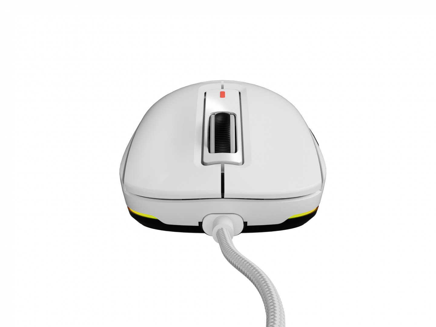 Mouse gaming cu fir Gensesis Krypton 660, interfata USB, 12000 DPI, 6 butoane, iluminare RGB, alb
