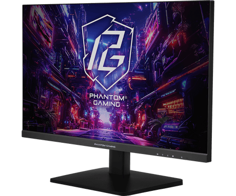 Monitor Commercial ASRock Phantom Gaming PG27QFT1B, 27", 2560 x 1440 pixeli, Black, 2 ani Garantie