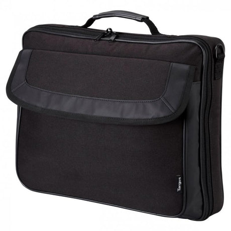 Geanta laptop Targus, TAR300, pentru laptopuri de pana la 15.6", material poliester, negru