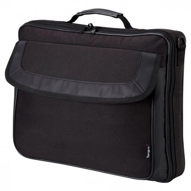 Geanta laptop Targus, TAR300, pentru laptopuri de pana la 15.6", material poliester, negru