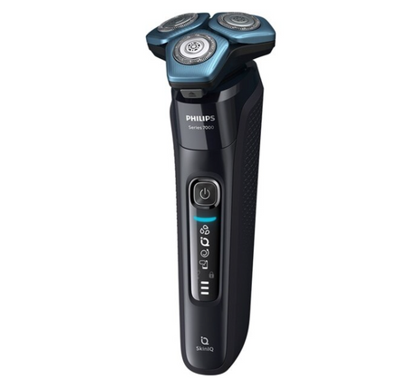 Aparat de Ras PHILIPS Shaver Series 7000 S7886/55, Acumulator, Autonomie 60 min, SkinIQ, Negru