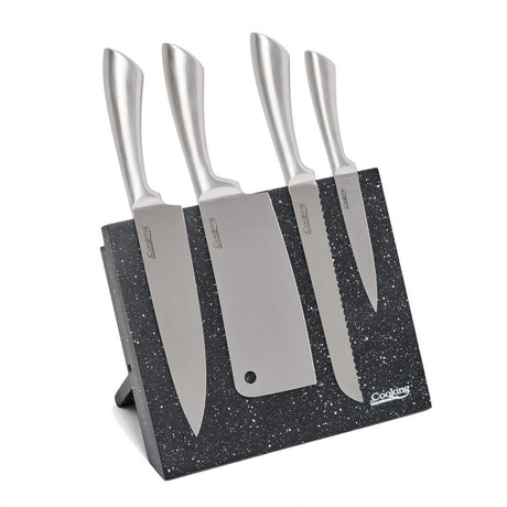 SET CUTITE DE BUCATARIE, 5 PIESE,SILVER, COOKING BY HEINNER