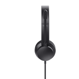 Casti Trust cu fir Ayda USB-ENC, noise cancelling, frecventa raspuns 20 Hz - 20.000 Hz, negru