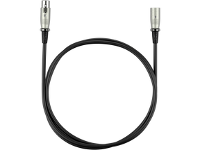 Cablu HyperX XLR, lungime 3m, T-M, diametru: 24 AWG, negru