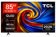 Televizor TCL QLED 85QLED780L, 214 cm, Smart Google TV, 4K, Onkyo (Model 2026)