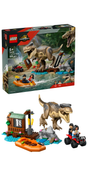 EVADARE PE RÂU DIN CALEA UNUI T. REX LEGO76975