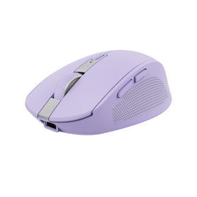 Mouse Trust Ozaa compact, rezolutie maxima 3200 DPI, interfata USB-A, USB-C, mov