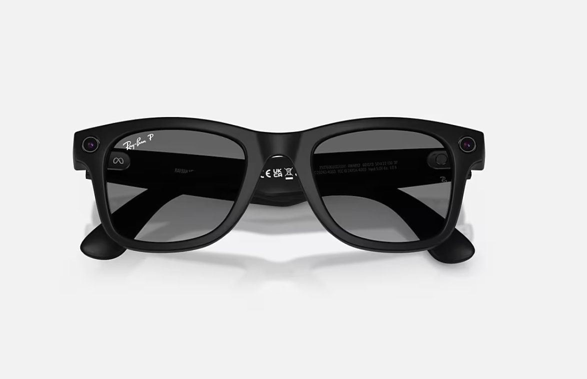 ORW4012 META WAYFARER High Bridge Fit - Matte Black - Polar Gradient Graphite Gen 2