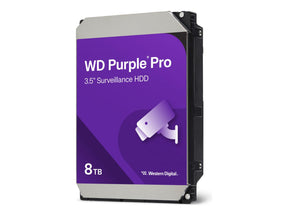HDD Surveillance WD Purple Pro Smart Video, 8 TB, 7200 RPM, 256 MB, SATA III