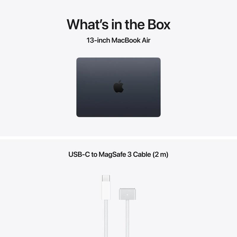 MacBook Air 13.6" Retina/Apple M5 (CPU 10-core, GPU 10-core, NeuralEngine16-core)/32GB/1TB - Midnight - US English KB (No Adapter) -  2026 (CTO from MDHG4RO/A)