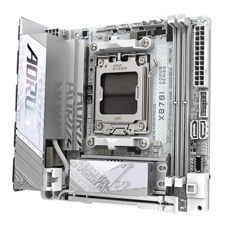 Placa de baza Gigabyte X870I AORUS PRO ICE, Socket AM5, DDR5, Mini-ITX