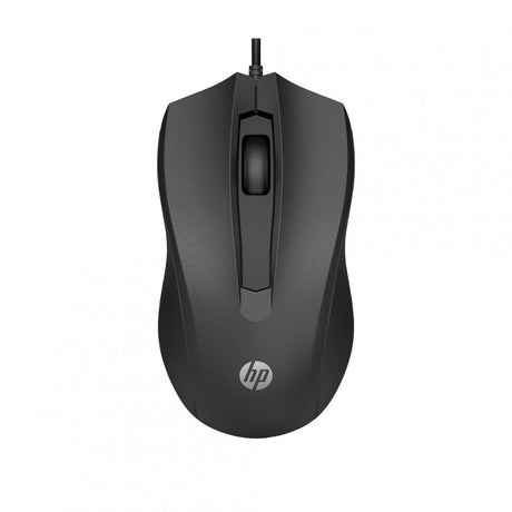 HP MOUSE Wired 105, Culoare: Negru, Dimensiuni: 11.66 x 6.43 x 3.72 cm, Greutate: 0.09kg, Garantie 1 an