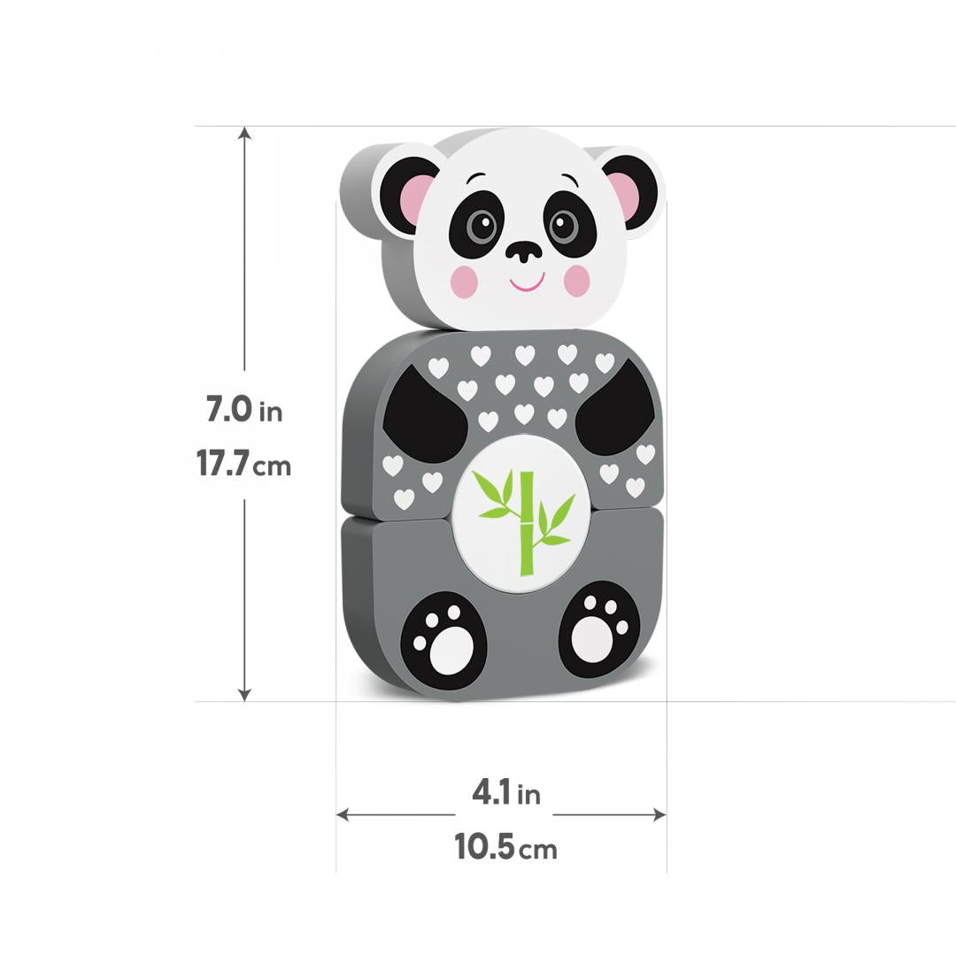 PANDA ȘI PRIETENII SAI, JUCARIE LEMN