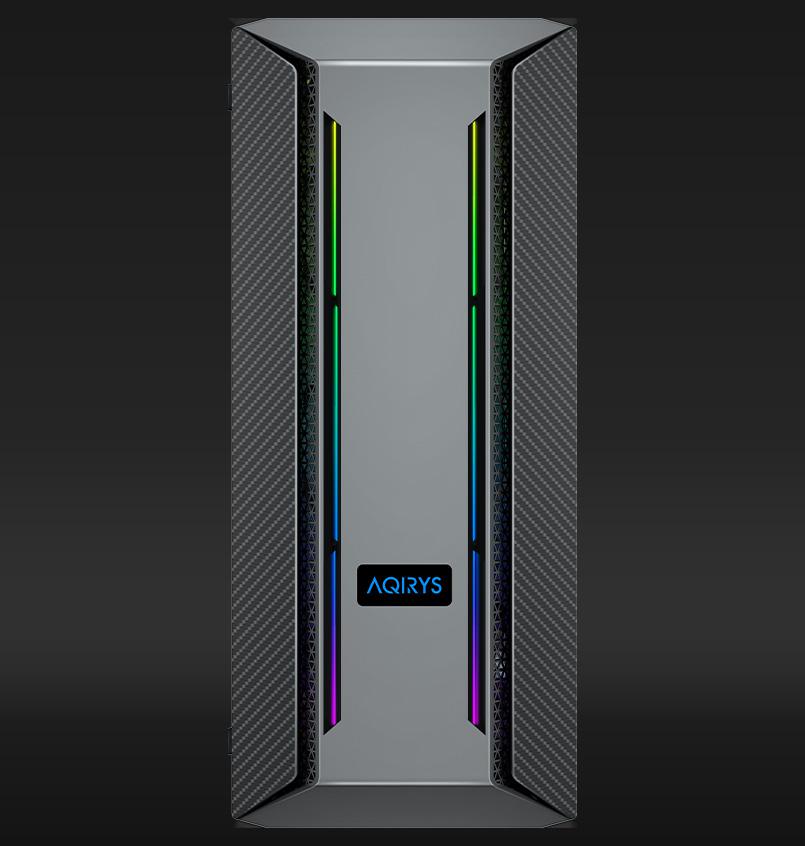 Carcasa Aqirys Mizar Midi Tower Black RGB