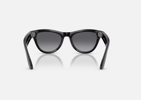 RayBan Meta SKYLER High Bridge Fit - Shinny Black - Graphite Gen2