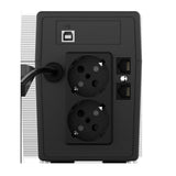 UPS nJoy Cadu 850, 850VA/480W, Afisaj LCD cu ecran tactil, 2 x prize Schuko