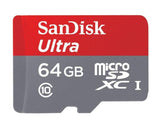 Card de Memorie MicroSDXC SanDisk Ultra, 64GB, Class 10