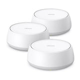 BE3600 Whole Home Mesh Wi-Fi 7 System SPEED: 688 Mbps at 2.4 GHz + 2882 Mbps at 5 GHz SPEC: Internal Antennas, 2 × 2.5 Gigabit Ports (WAN/LAN auto-sensing), 160MHz for 5 GHz, 4-Stream FEATURE: Deco App, Router/AP Mode, IPv6, IPTV