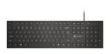 Tastatura Natec Herring Slim, membrana, lungime cablu 150cm, 105 taste, layout ANSI-ISO, negru