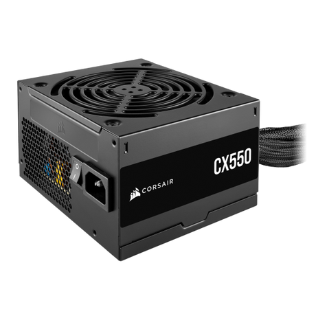 Sursa Corsair CX550 | Putere 550 W | 80+ Bronze | Ventilatie 1 x 120mm | Dimensiune 125 x 150 x 86 mm