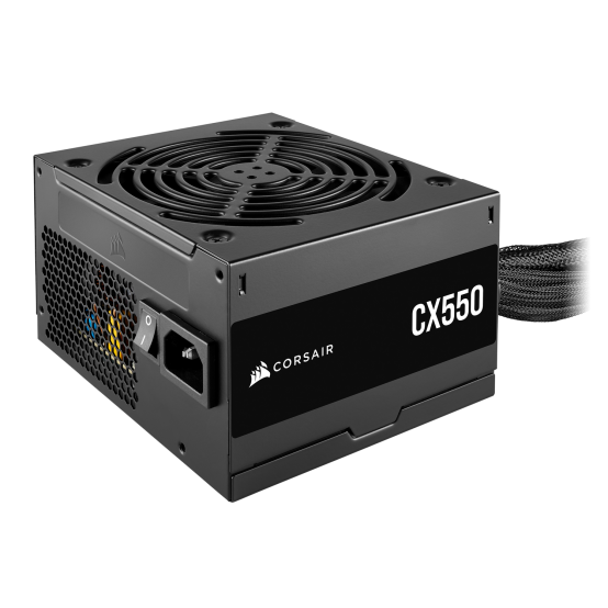 Sursa Corsair CX550 | Putere 550 W | 80+ Bronze | Ventilatie 1 x 120mm | Dimensiune 125 x 150 x 86 mm