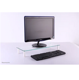 Suport Monitor de Birou, Neomounts by Newstar PLASMA-M1700E, suporta pana la 25kg, transparent