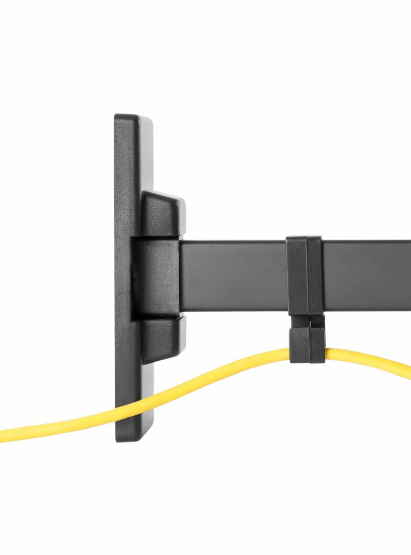 Suport de perete Akai cu inclinatie +5/-12°, diagonala display 13"-42", VESA min. 75x75, VESA max. 200x200, suporta pana la 20kg, distanta fata de perete max 190mm, negru