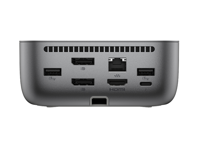 HP Dock Thunderbolt 4 G6 100W, Dimensiuni: 12.1 x 12.1 x 4.95 cm, Greutate: 0.74Kg, 3yw