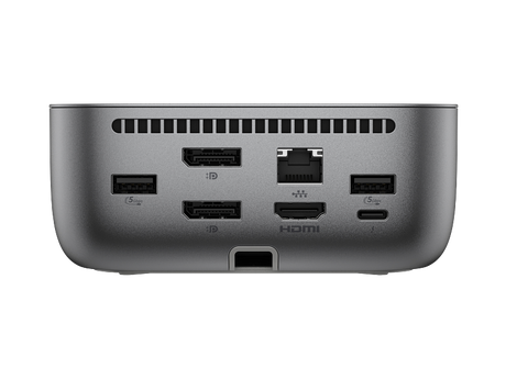HP Dock Thunderbolt 4 G6 100W, Dimensiuni: 12.1 x 12.1 x 4.95 cm, Greutate: 0.74Kg, 3yw