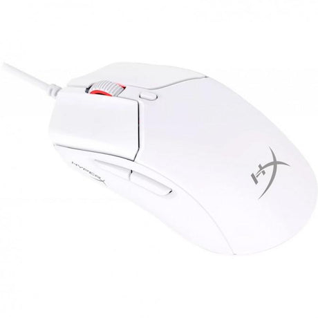 Mouse gaming wireless HyperX Pulsefire Haste 2 Mini, timp de raspuns8000 Hz @ 0,125 ms, rezolutie: 26000 DPI, iluminare RGB, durata de viata baterie pana la 100 ore, alb