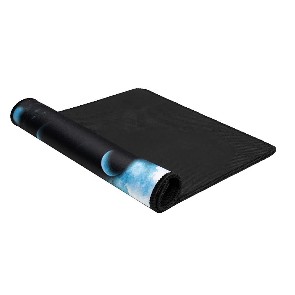 Mousepad Spacer gaming, cauciuc si material textil, 350 x 250 x 3 mm, imagine