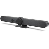 Sistem videoconferinta Logitech Rally Bar, Ultra-HD 4K, zoom optic 5x, microfoane beamforming, certificata Zoom & Microsoft Teams, Graphite