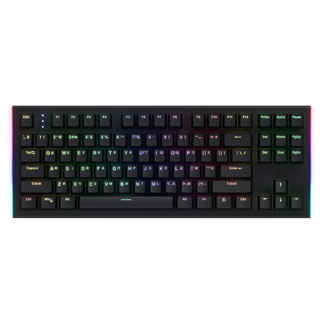 Tastatura Mecanica Gaming HATOR Gravity X TKL, RGB, USB, Negru