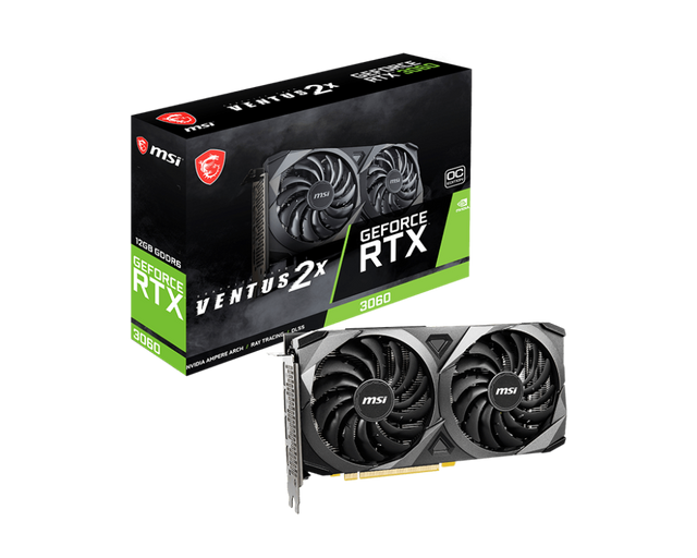 Placa video MSI GeForce RTX 3060 VENTUS 2X 12G OC