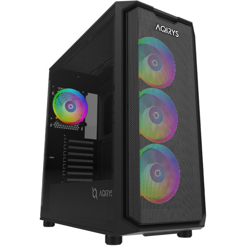 Carcasa AQIRYS Wezen PRO Mid Tower ARGB NEGRU