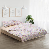 Lenjerie dubla 100% bumbac,4 piese, Alma