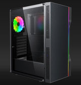 Carcasa AQYRIS ELECTRA Mid Tower ARGB NEGRU