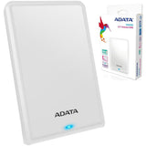 HDD Extern Adata HV620S, 2TB, Alb, USB 3.1