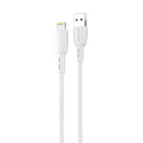 Cablu Wind Lemontti USB-A la tip Lightning, lungime 0.5m, alb